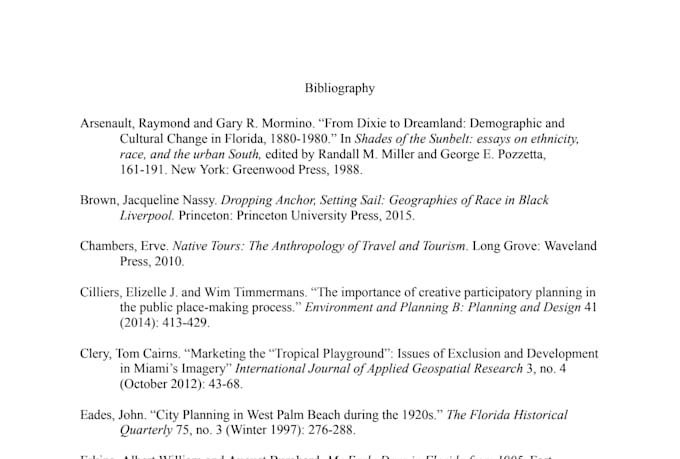 organize and format citations or references
